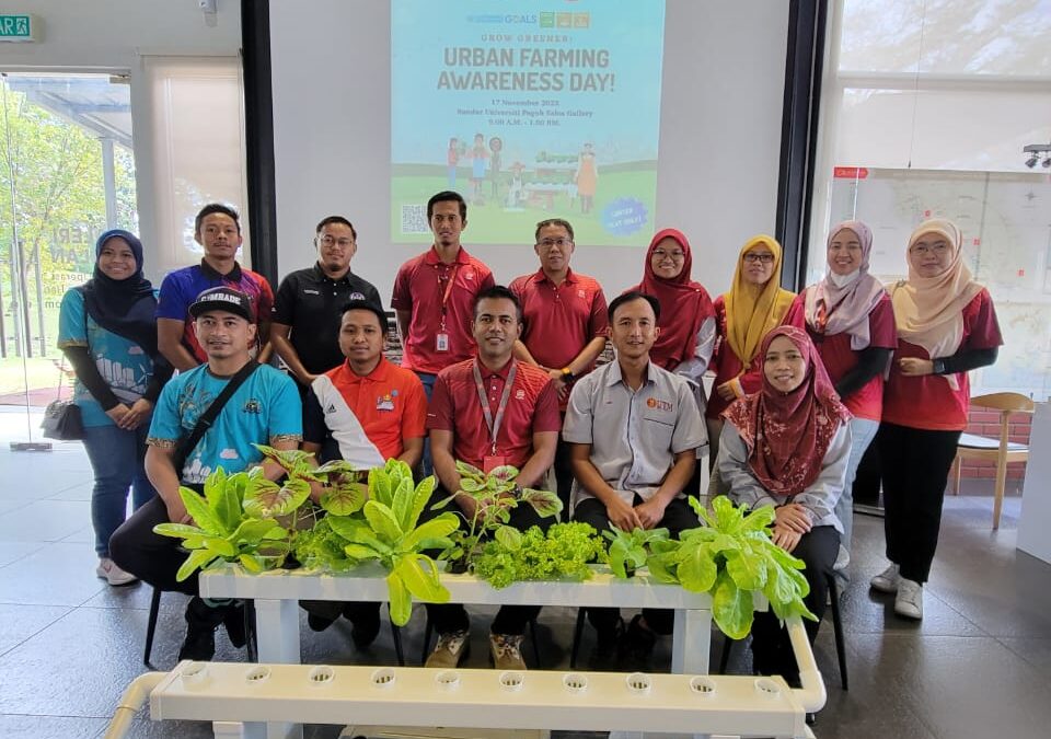 URBAN FARMING AWARENESS DAY’ BERI KESEDARAN KEPADA KOMUNITI FAEDAH PERTANIAN BANDAR